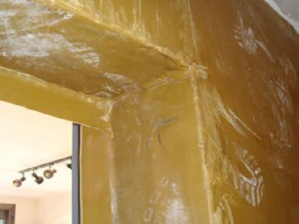 тексаунд высоко эффективная мембрана наклеивается на подготовленную поверхность стены