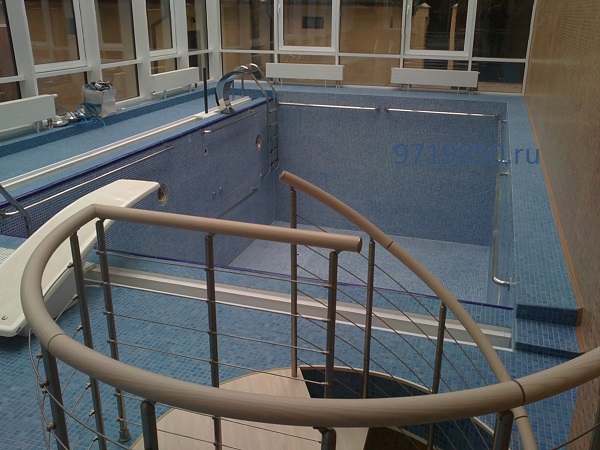Вентиляционная система для бассейна в загородном доме, для бассейнов с большой площадью остекления